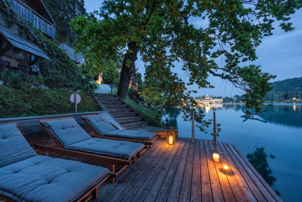 Private Beach House On Lake Bled Exterior photo