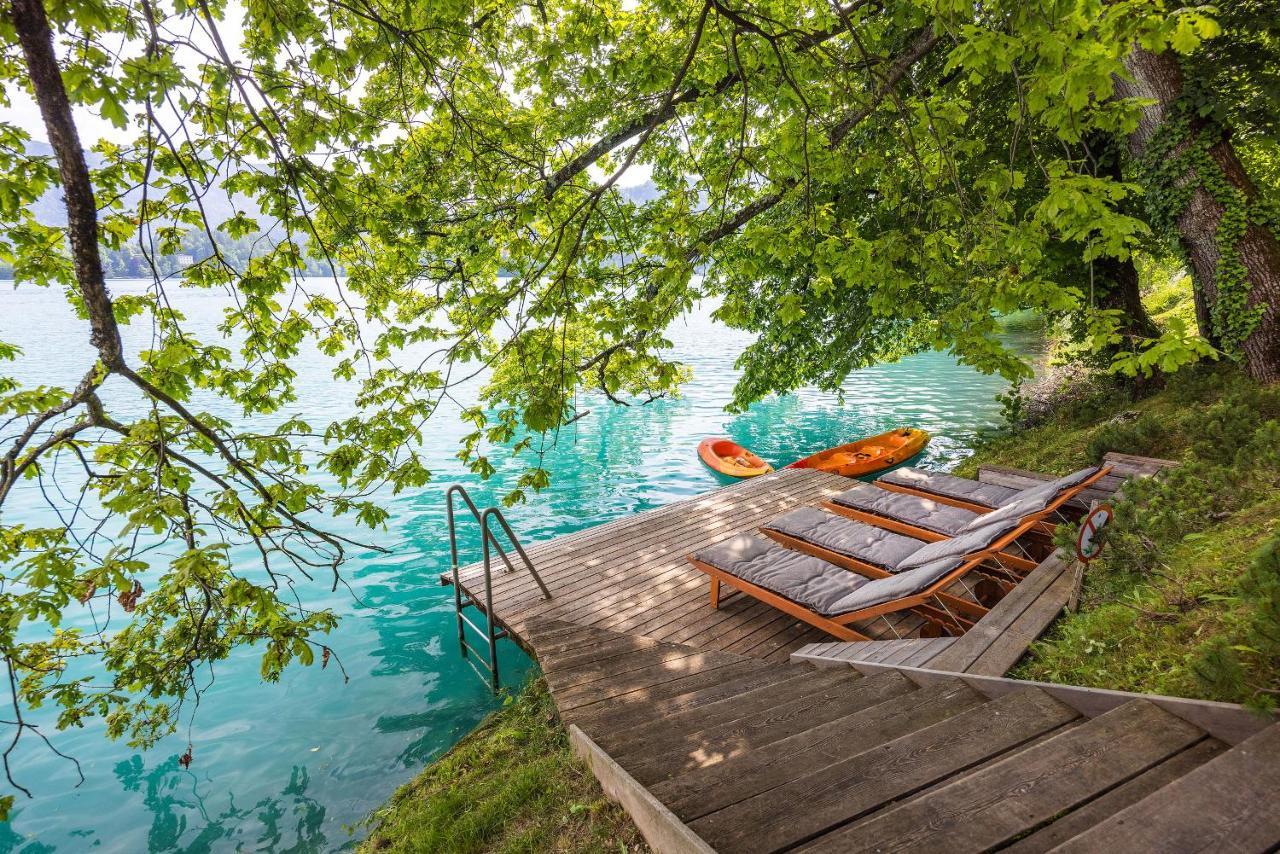 Private Beach House On Lake Bled Exterior photo