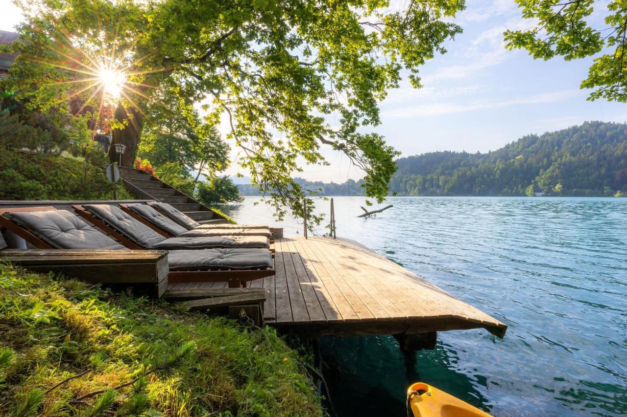 Private Beach House On Lake Bled Exterior photo