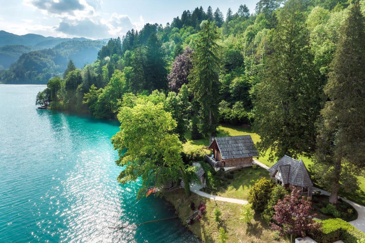 Private Beach House On Lake Bled Exterior photo