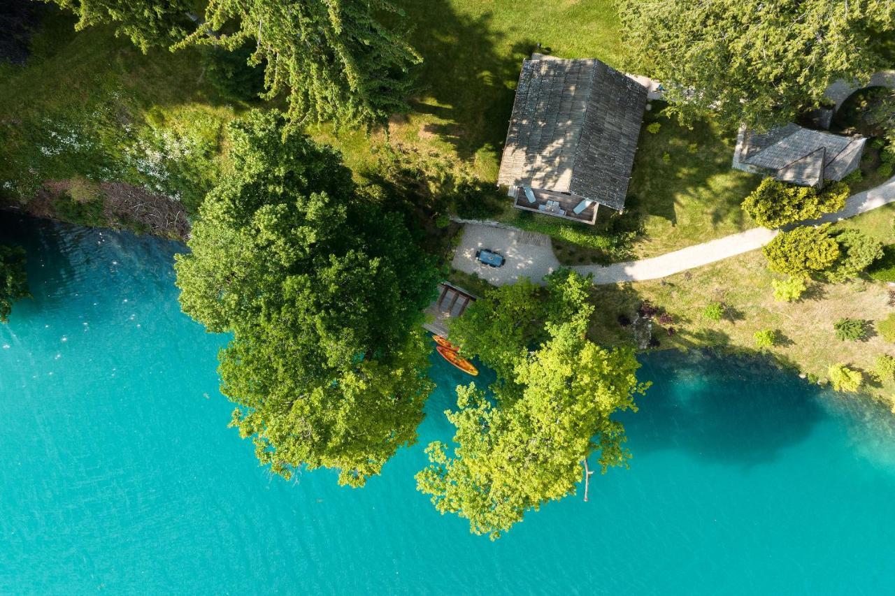 Private Beach House On Lake Bled Exterior photo